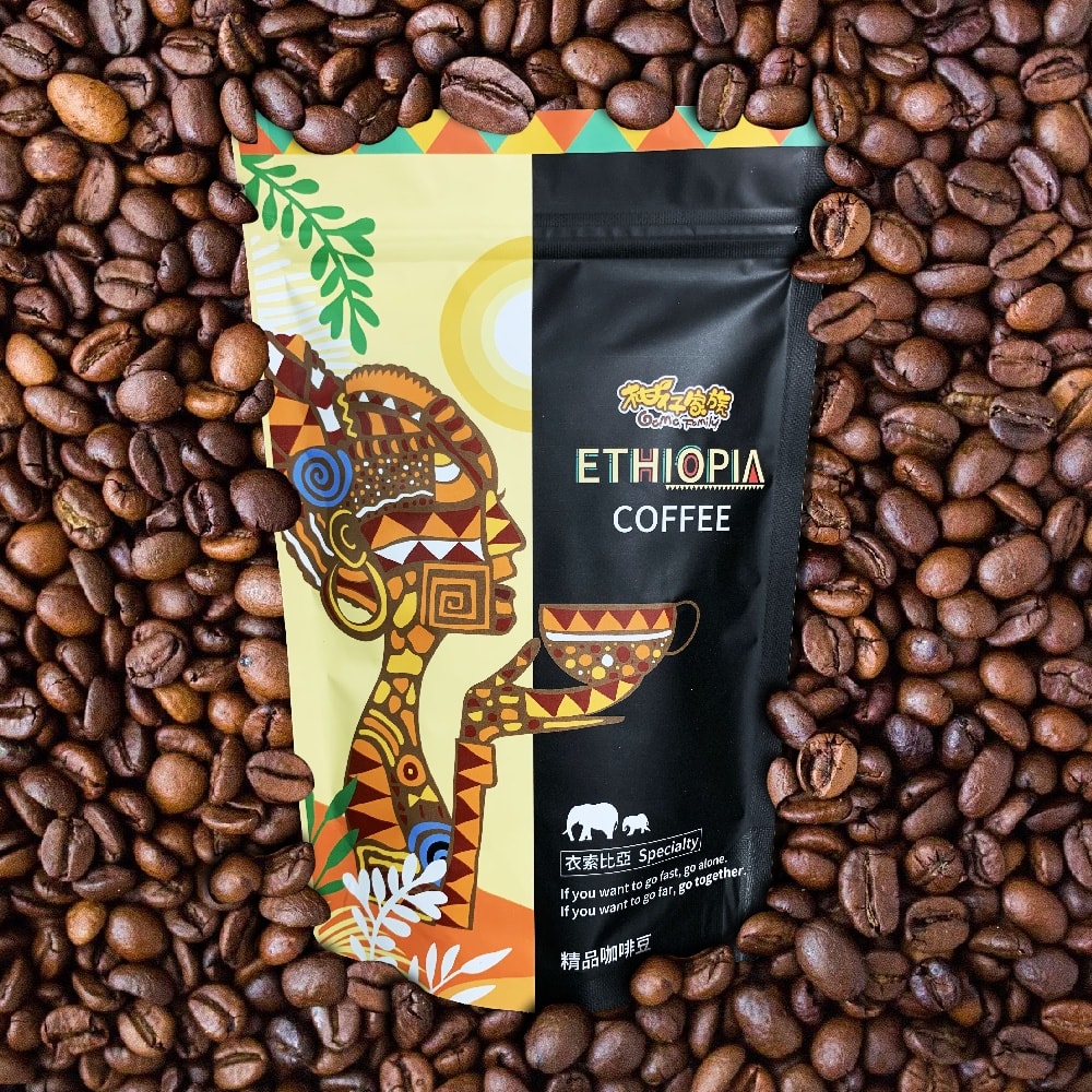 柑仔家族咖啡之濾掛咖啡出貨包裝圖