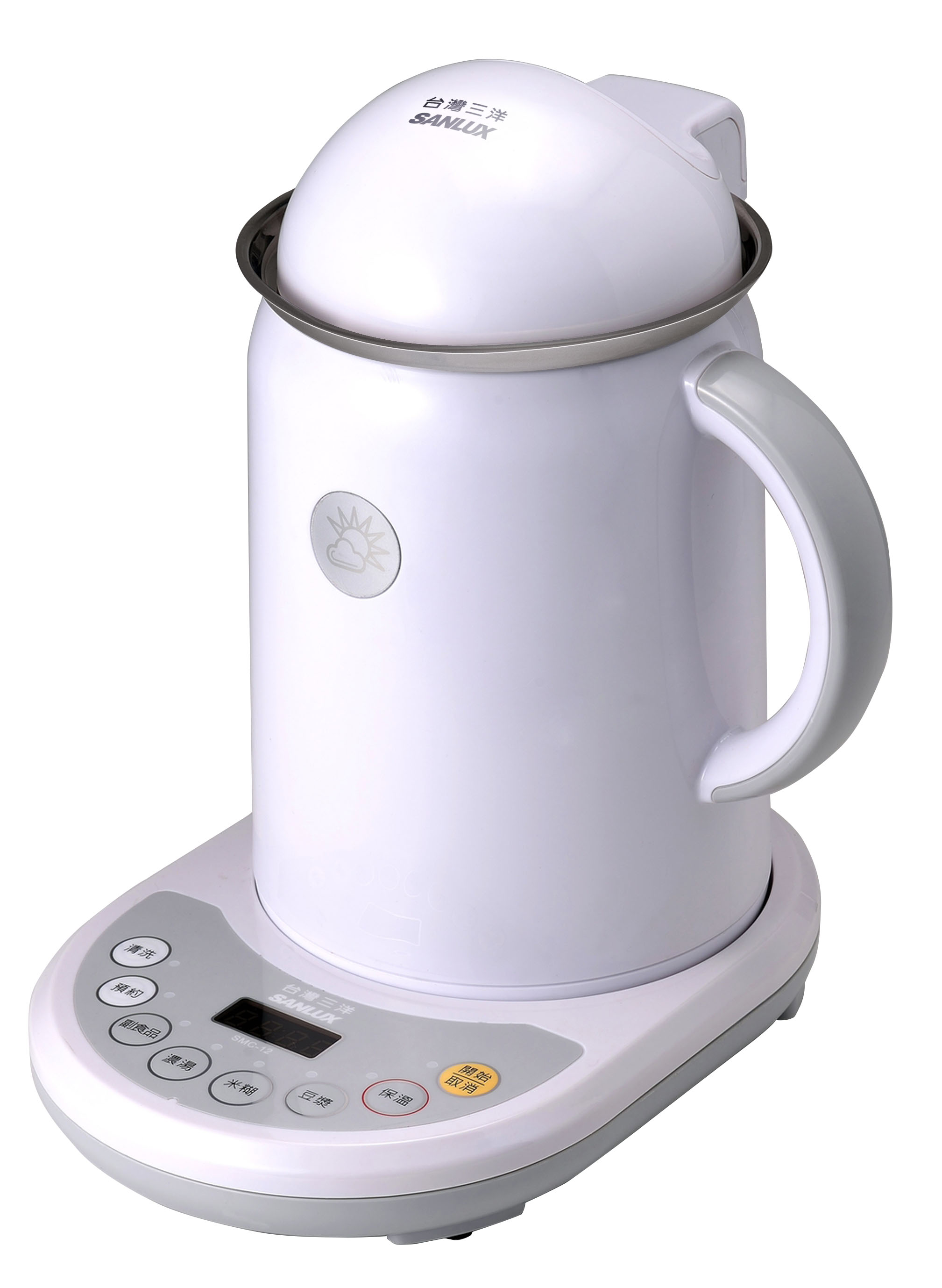 再复查 【sanlux 台湾三洋】豆浆机 smc-12/保温/预约/防烫/304不锈钢